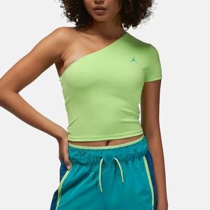 Nike Jordan One Shoulder Crop Top